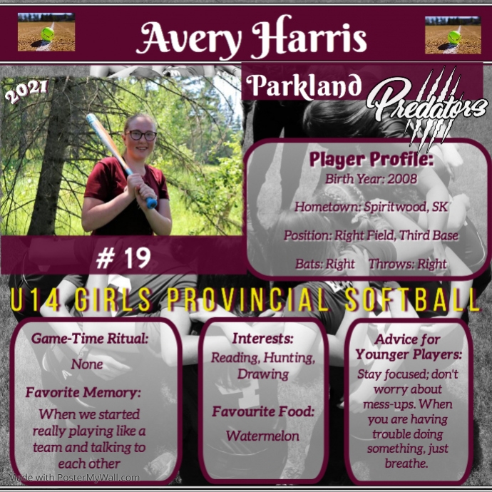 Copy of Copy of Player Intro | PosterMyWall