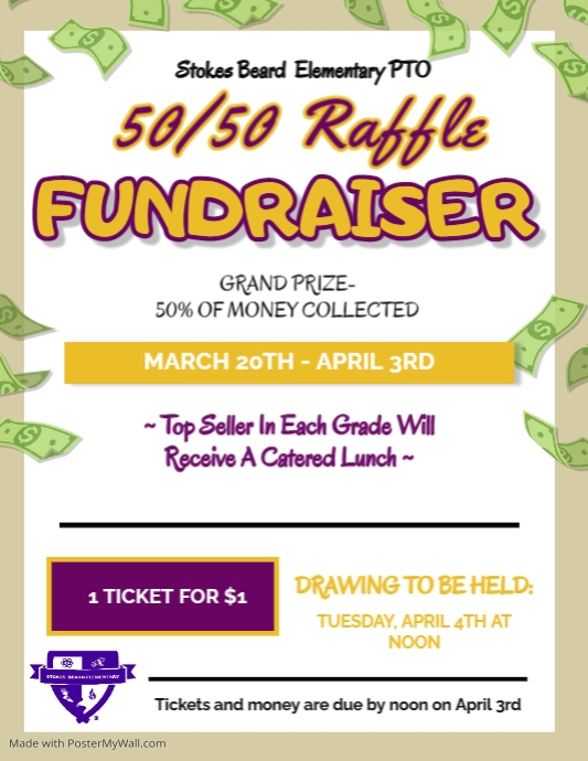 50/50 Raffle | PosterMyWall