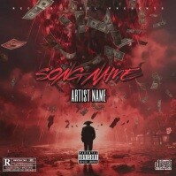 STORM ALBUM SONG MIXTAPE COVER TEMPLATE