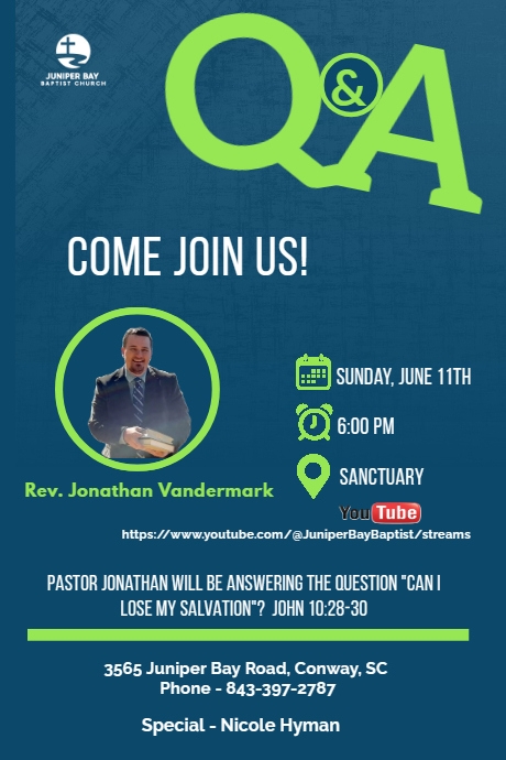 Question and answer flyer | PosterMyWall