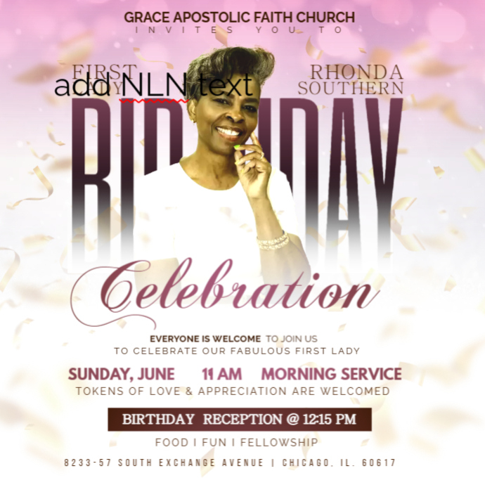 birthday celebration PosterMyWall