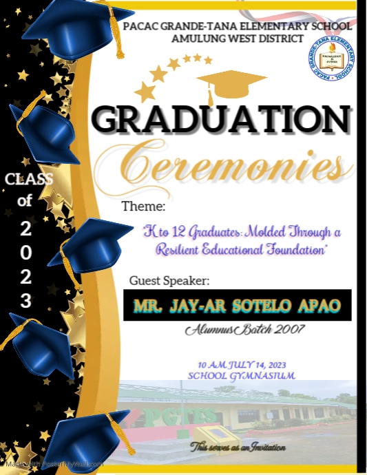 Graduation Ceremony | PosterMyWall