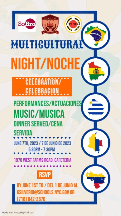 Multicultural night flyer | PosterMyWall