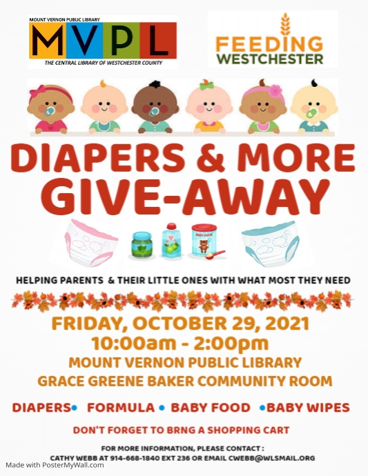 Copy of Diaper Drive Flyer PosterMyWall