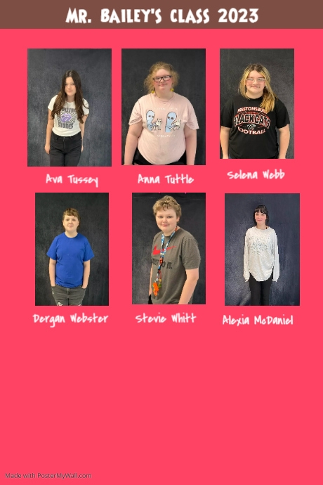 Mr. Bailey Pg 3 | PosterMyWall