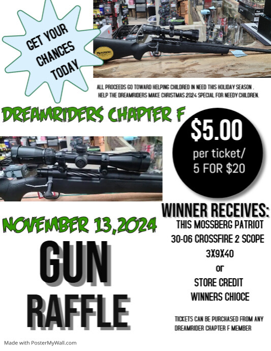 Copy of Gun Raffle Flyer Template | PosterMyWall