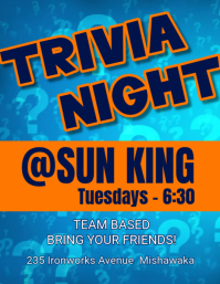 Team Trivia at Sun King