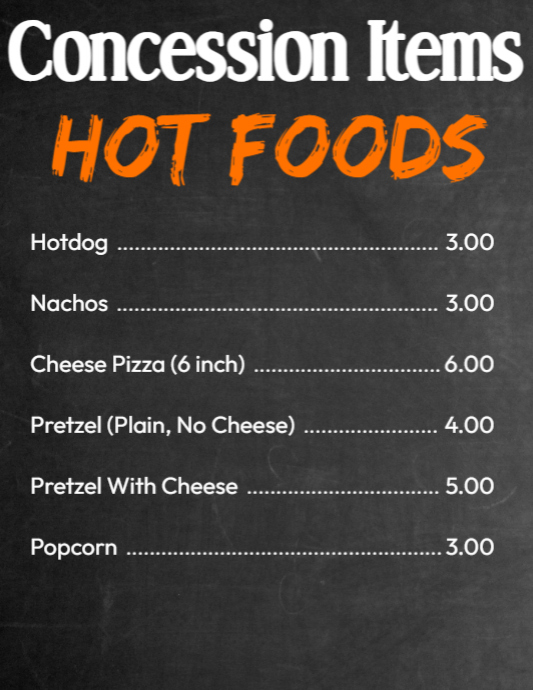 hot food items | PosterMyWall