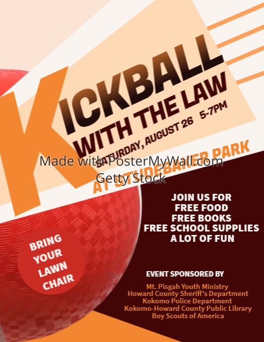Kickball Tournament Flyer PosterMyWall