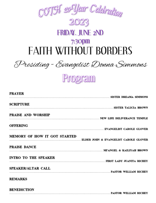 Copy of 1st Friday program | PosterMyWall