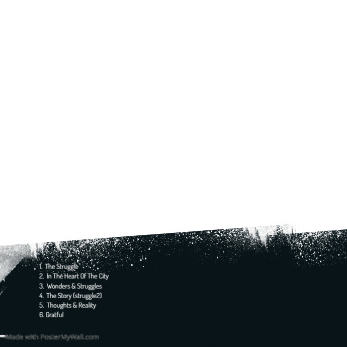 Album Tracklist Template PosterMyWall