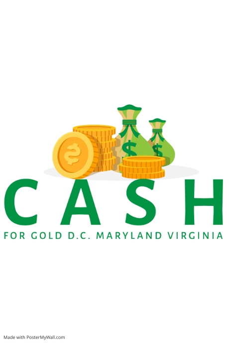 Buy Gold Silver DC MD VA USA Canada Switzerland Poster template