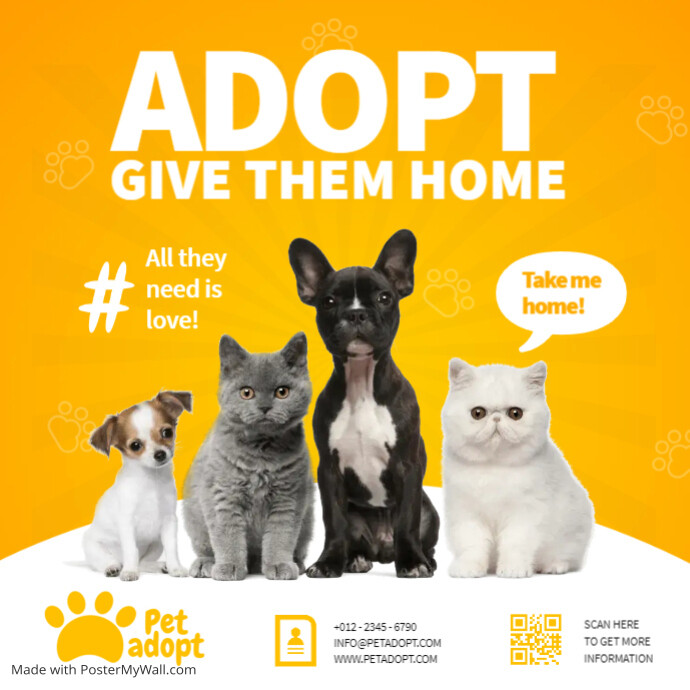 Pet Adoption Ads