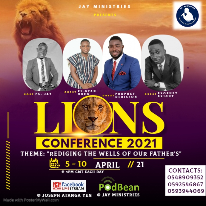 Copy of LIONS CONFERENCE PosterMyWall