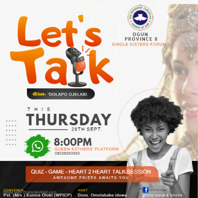 Copy of podcast talk show | PosterMyWall
