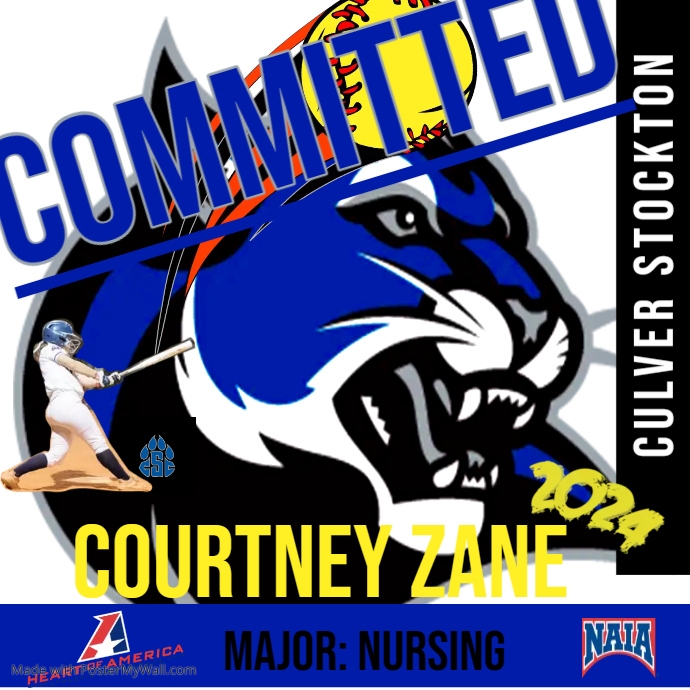 College Committment Instagram | PosterMyWall