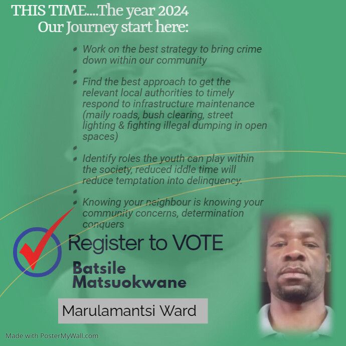 Copy of Election Campaign Instagram Post | PosterMyWall