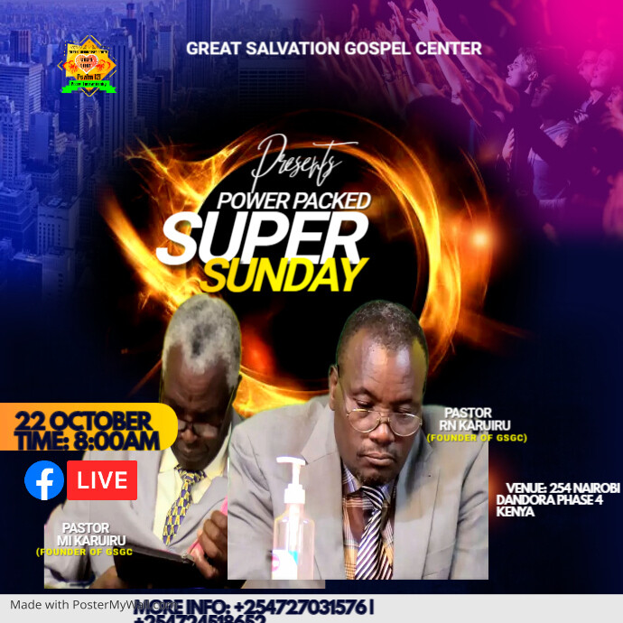 super sunday PosterMyWall