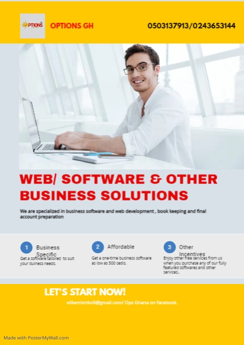 Web Design Flyer Template | PosterMyWall