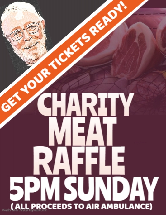 Copy of Meat Raffle Flyer | PosterMyWall