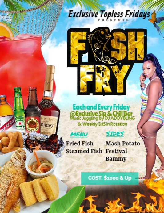 Fish Fry Temp PosterMyWall