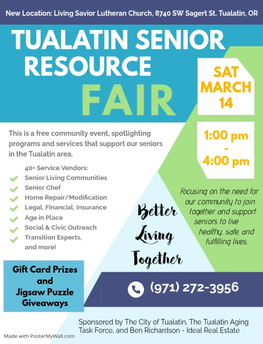 Senior Care Assisted Living Flyer Template Custom Size