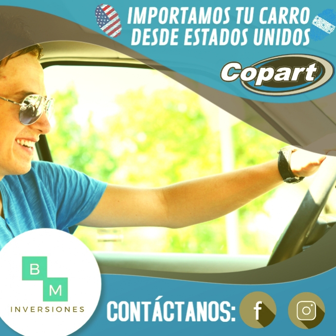 Copia de minimal generic driving school instagram post PosterMyWall