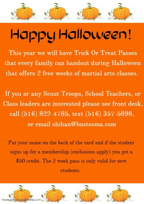 Halloween Party A4 (1) | PosterMyWall