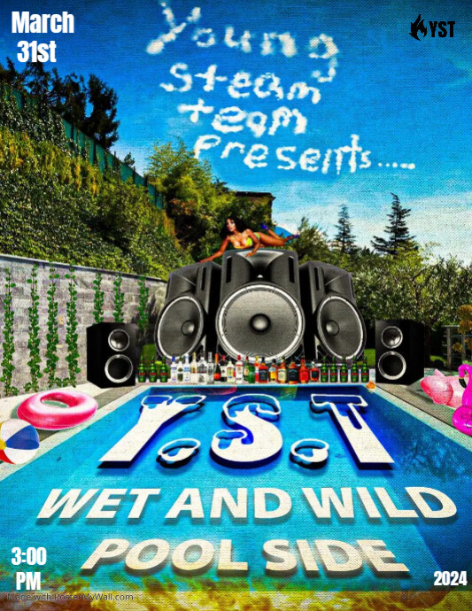 Wet&Wild Flyer (US Letter) template