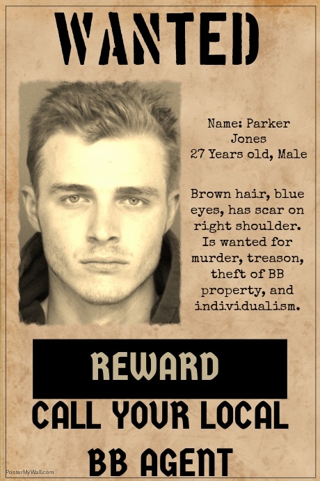 wanted poster template old paper style Póster