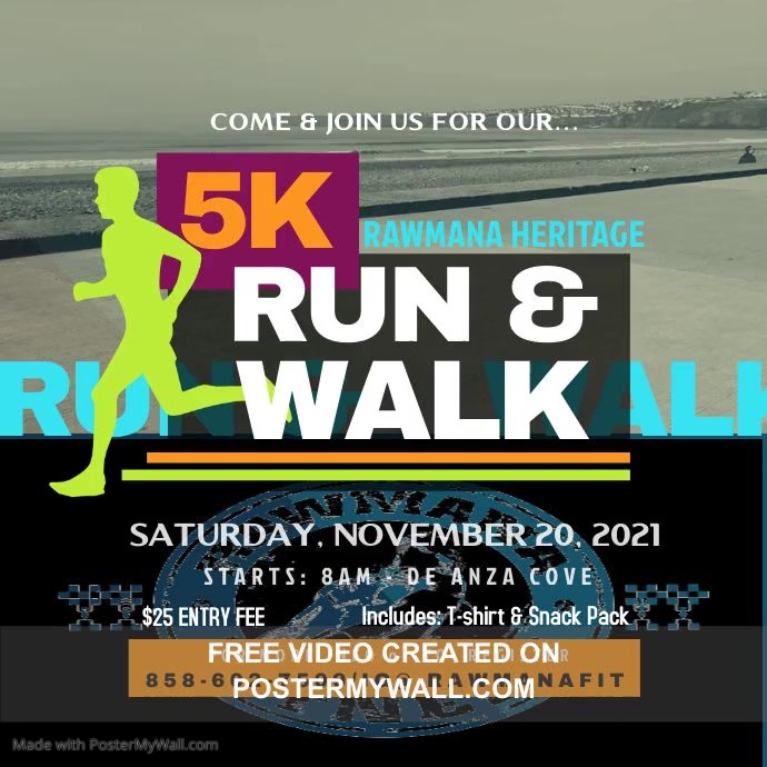 Copy of Copy of 5K Run & Walk Instagram Post | PosterMyWall
