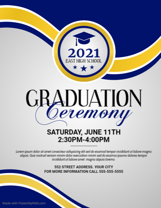 Graduation Ceremony | PosterMyWall
