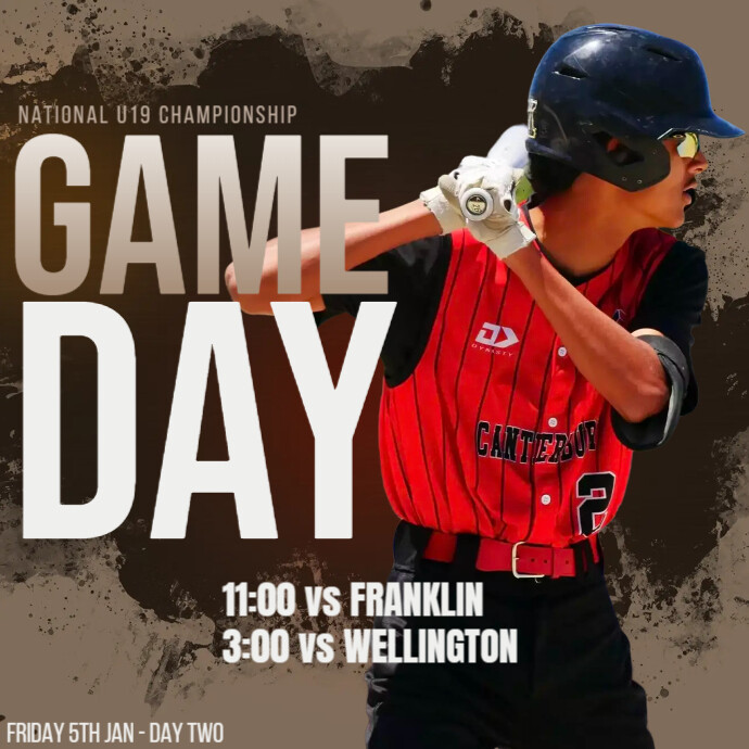 Game Day Ads (3) Instagram Post template