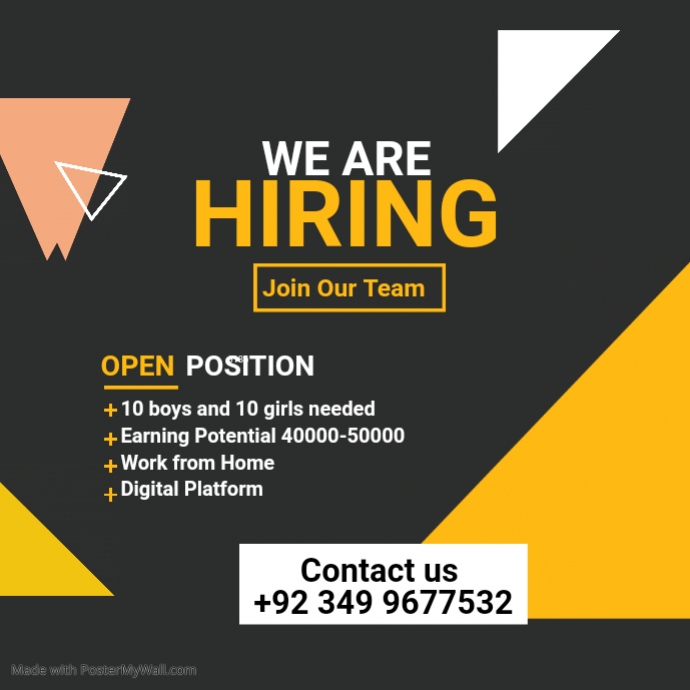 Copy of Job Posting Postcard PosterMyWall