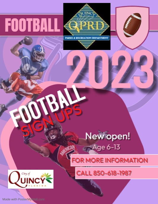 football sign ups flyer templat PosterMyWall