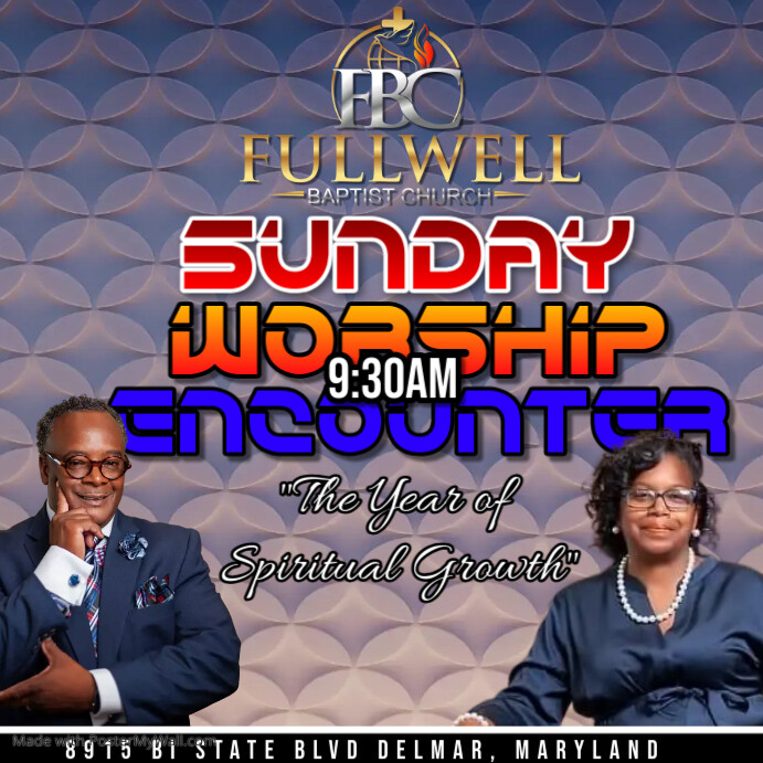 Copy of FWBC Sunday Worship | PosterMyWall