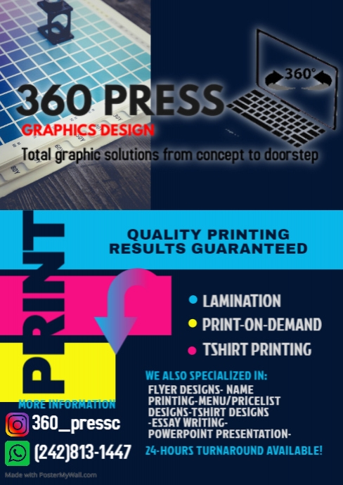Copy Machine Flyer Copy of Copy of Printing Company Flyer Template | PosterMyWall