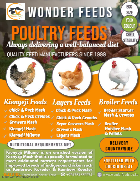 Poultry Feeds | PosterMyWall