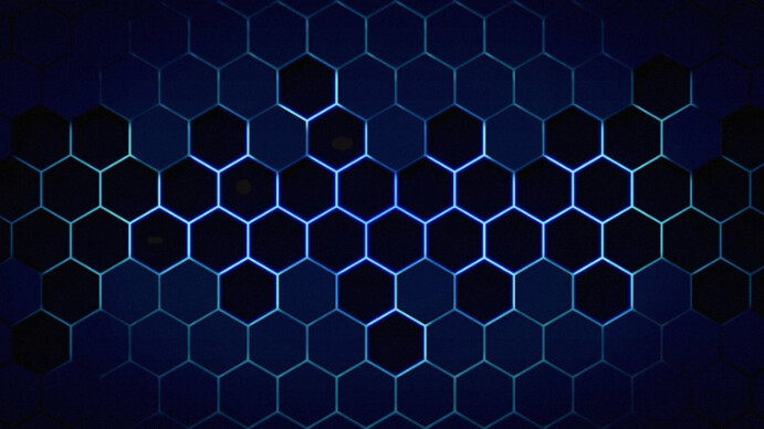 3d abstract background YouTube Thumbnail template