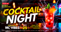 3d Cocktail Night Party Drink Bar Coctail Promotion Invitation Cocteil Club Event Cover Flyer Templa Изображение, которым поделились на Facebook template