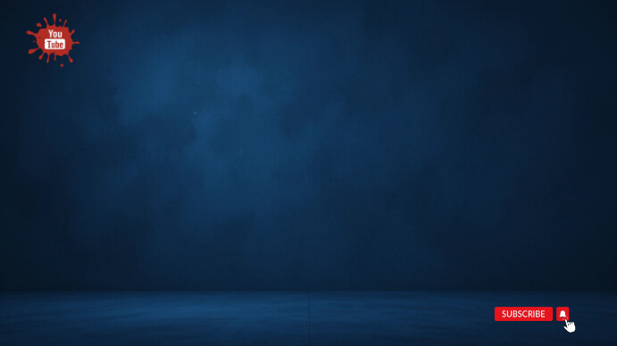 3d Dark Blue Virtual Background 数字显示屏 (16:9) template