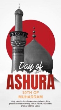 3d Day Of Ashura Instagram Story template