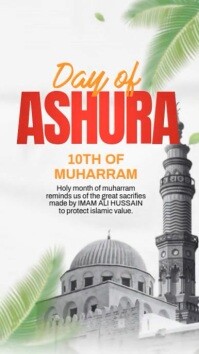 3d Day Of Ashura Instagram Story template
