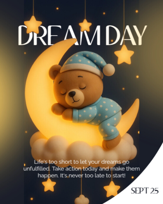 Copy of 3d Dream Day Instagram Portrait | PosterMyWall