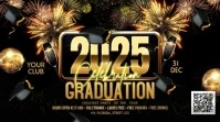 3d Graduation Digital Display template