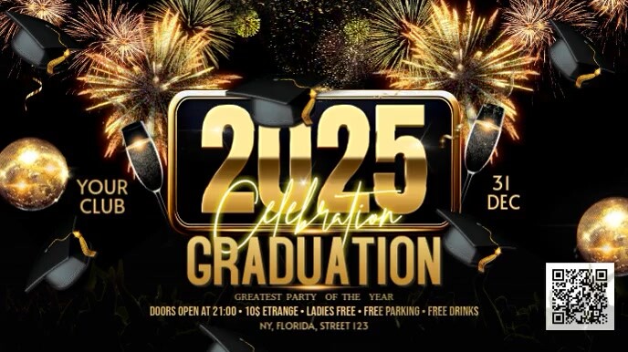 Graduation Flash Screen Copy of 3d Graduation Digital Display | PosterMyWall