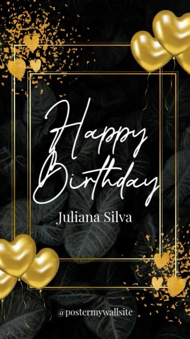 3d Happy Birthday Instagram Reel template