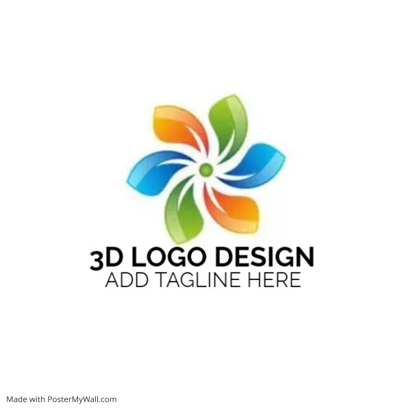 3D LOGO template