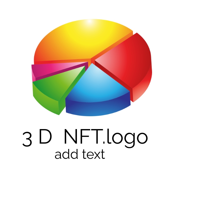 3D logo design template