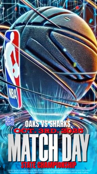 Szablon 3d Nba State Championship Design Template Instagram Reel ...